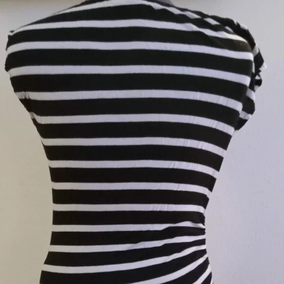 Black & White Striped Shirt - Picture 7 of 9